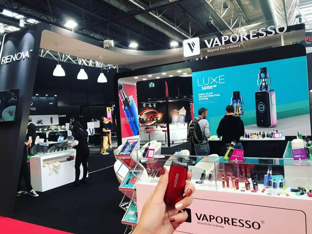 展会回顾 | vaporesso参加英国伯明翰电子烟展vaper expo